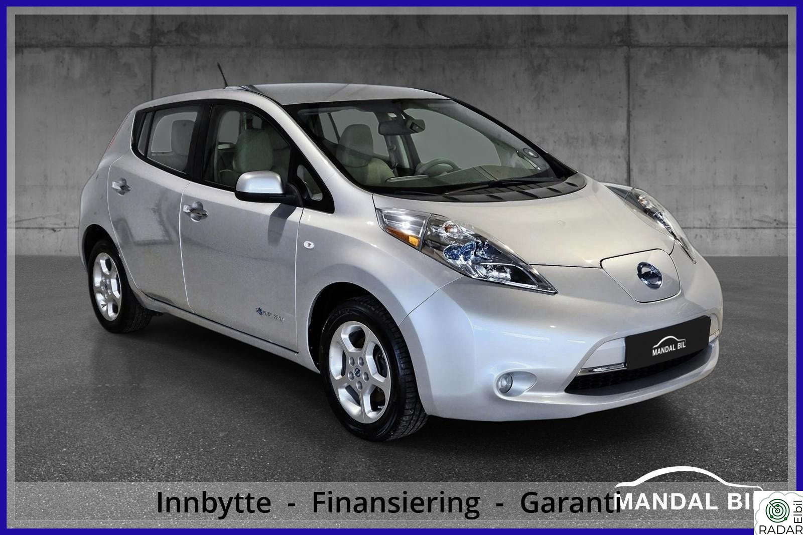 NISSAN LEAF 24Kwh-109Hk EU TIL 2/2028