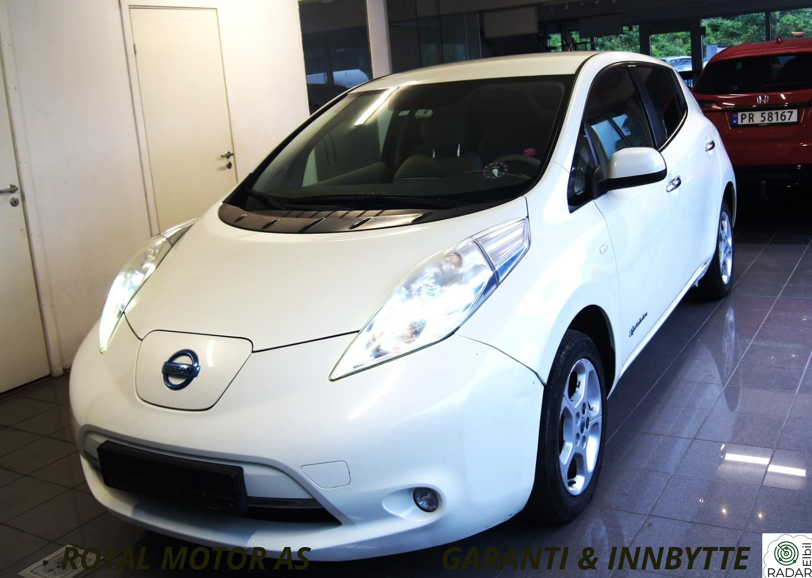 NISSAN LEAF 24KW,NAVI,KAMERA,USB,TLF,CRU/NY EU-GODKJENT