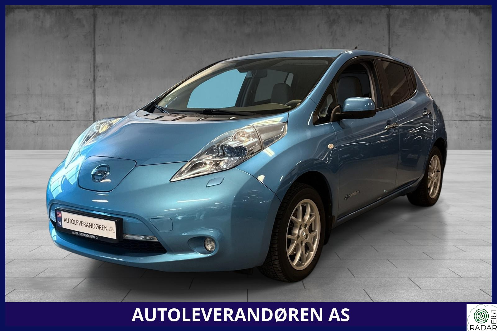 NISSAN LEAF 10/12 streker, Kamera, Varme, Navi, BT, Eu 09/2027+++