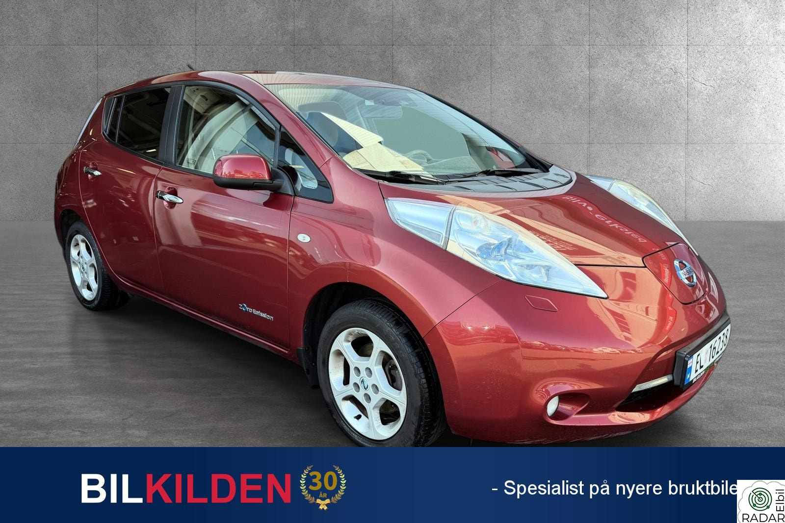 NISSAN LEAF 24kWh Cruice, Keyless GO, Ny EU, Lav km, 1 eier ++