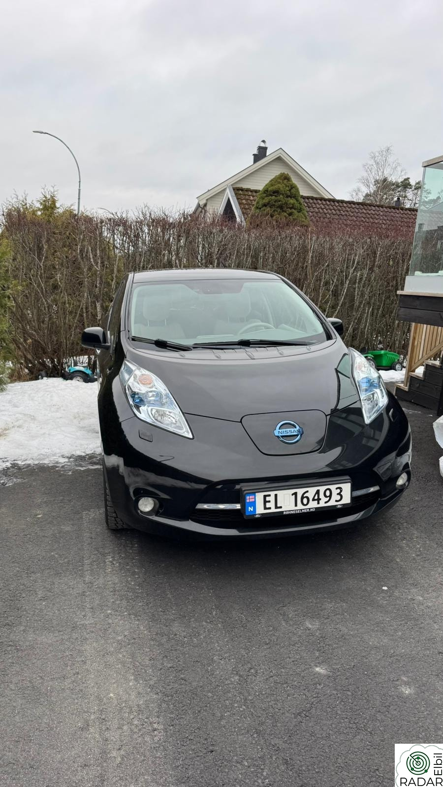 NISSAN LEAF Eu kontroll januar 2028 rekkevidde 112km