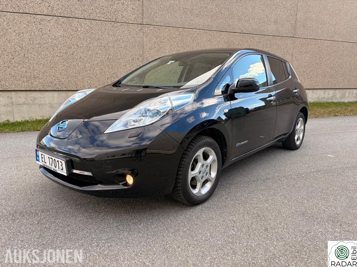 NISSAN LEAF 10/12batteri 72600km cruisekontroll ryggekamera eu ok t