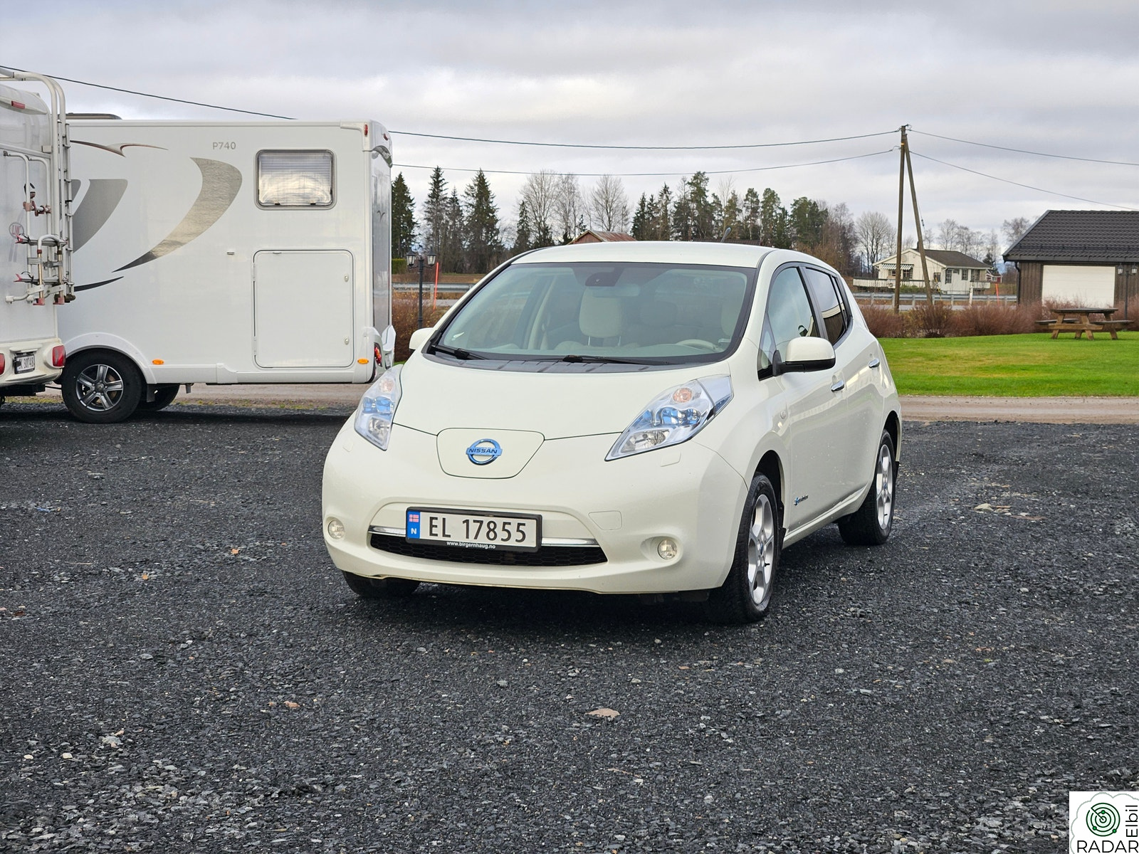 NISSAN LEAF EU 05/26, Varme i 4 Seter og Ratt, Ryggekamera