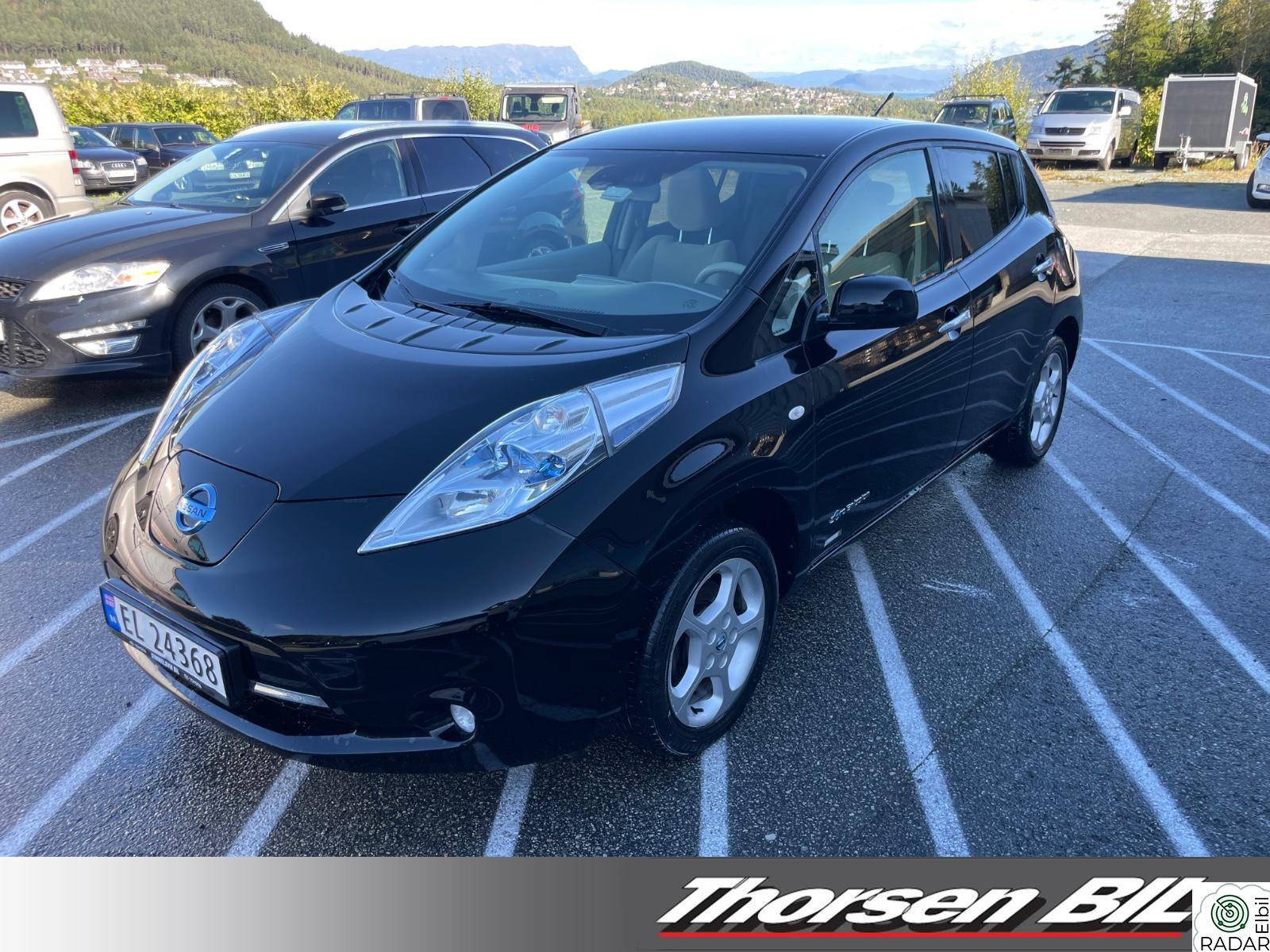 NISSAN LEAF 24kWh/Ryggekamera(lav km stand)