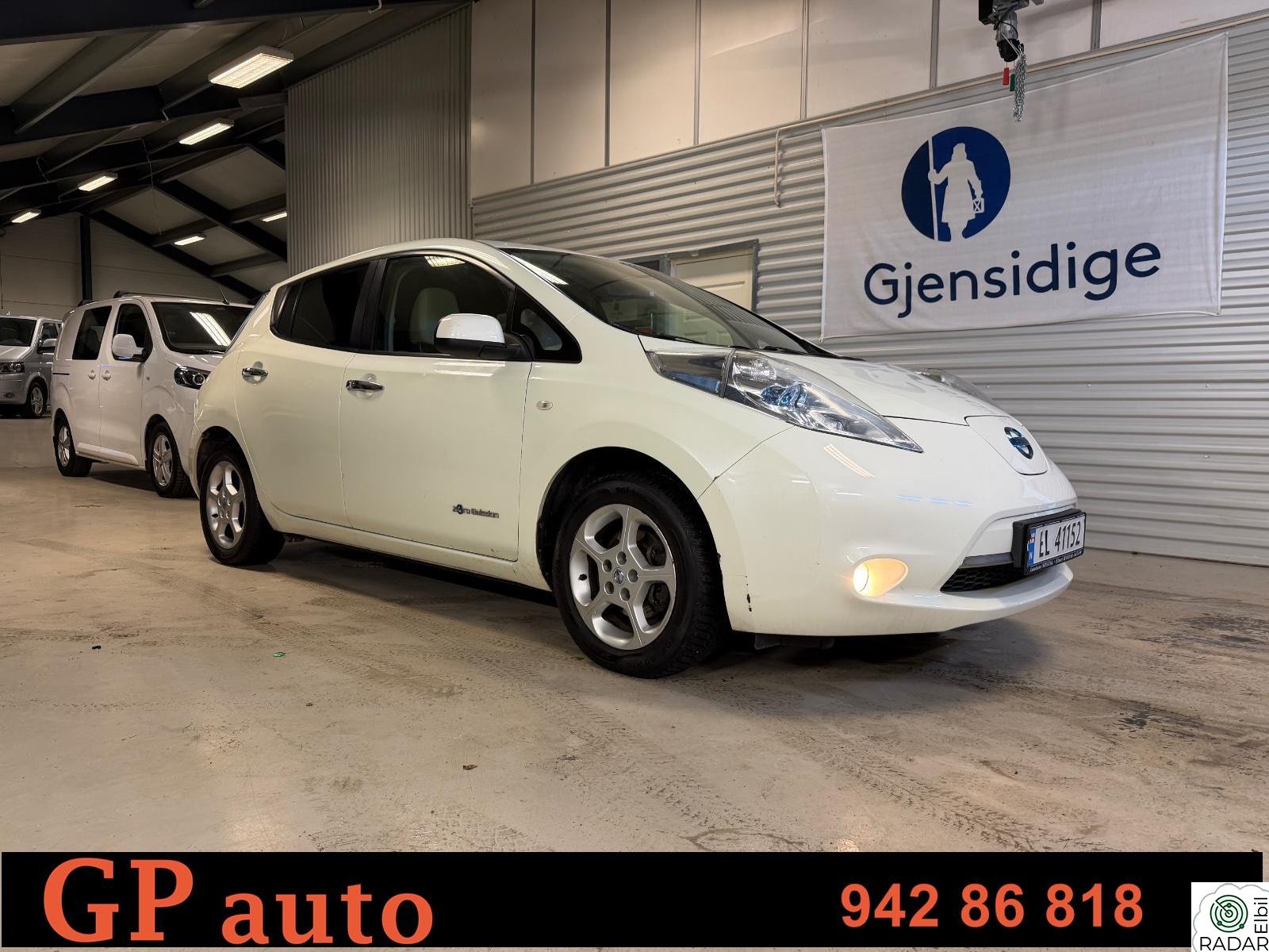 NISSAN LEAF NY EU/NYE BREMSER/VARMEPAKKE/OUTLET