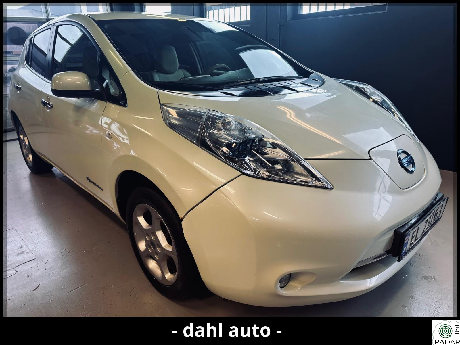 NISSAN LEAF EL-BIL/AUTOMAT/24KWH/R-KAM/ALU/EU-OK!!!