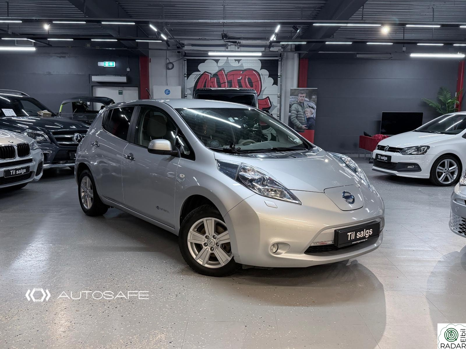 NISSAN LEAF VARME PAKKE - 1 EIER ! - EU OK - LED - KAMERA ++