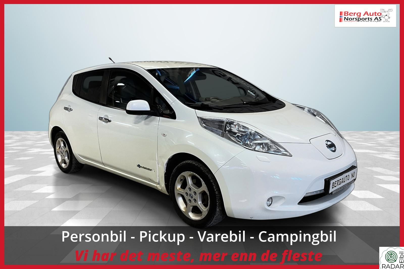 NISSAN LEAF 24 KWh // Cruise // Bluetooth // Navi //