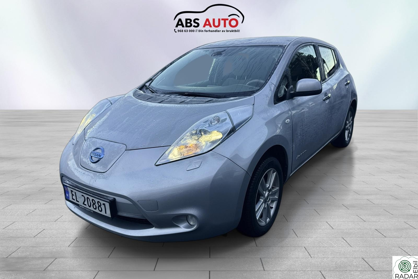 NISSAN LEAF 24kWh/Ryggekamera/Varme i ratt/ EU ok til 11/2026