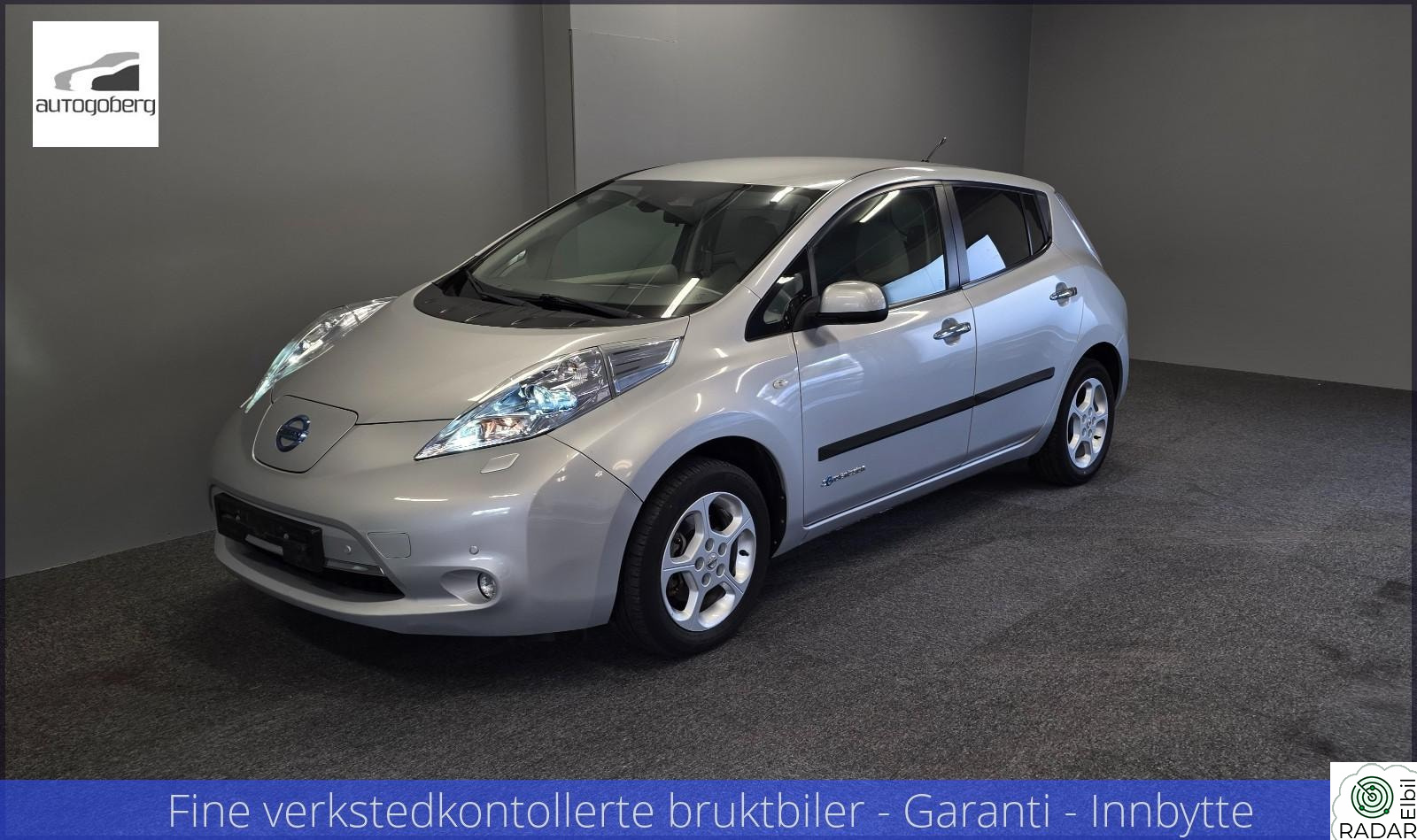 NISSAN LEAF 24KW | Navi | Kamera | Keyless | Cruise | Pen bil!