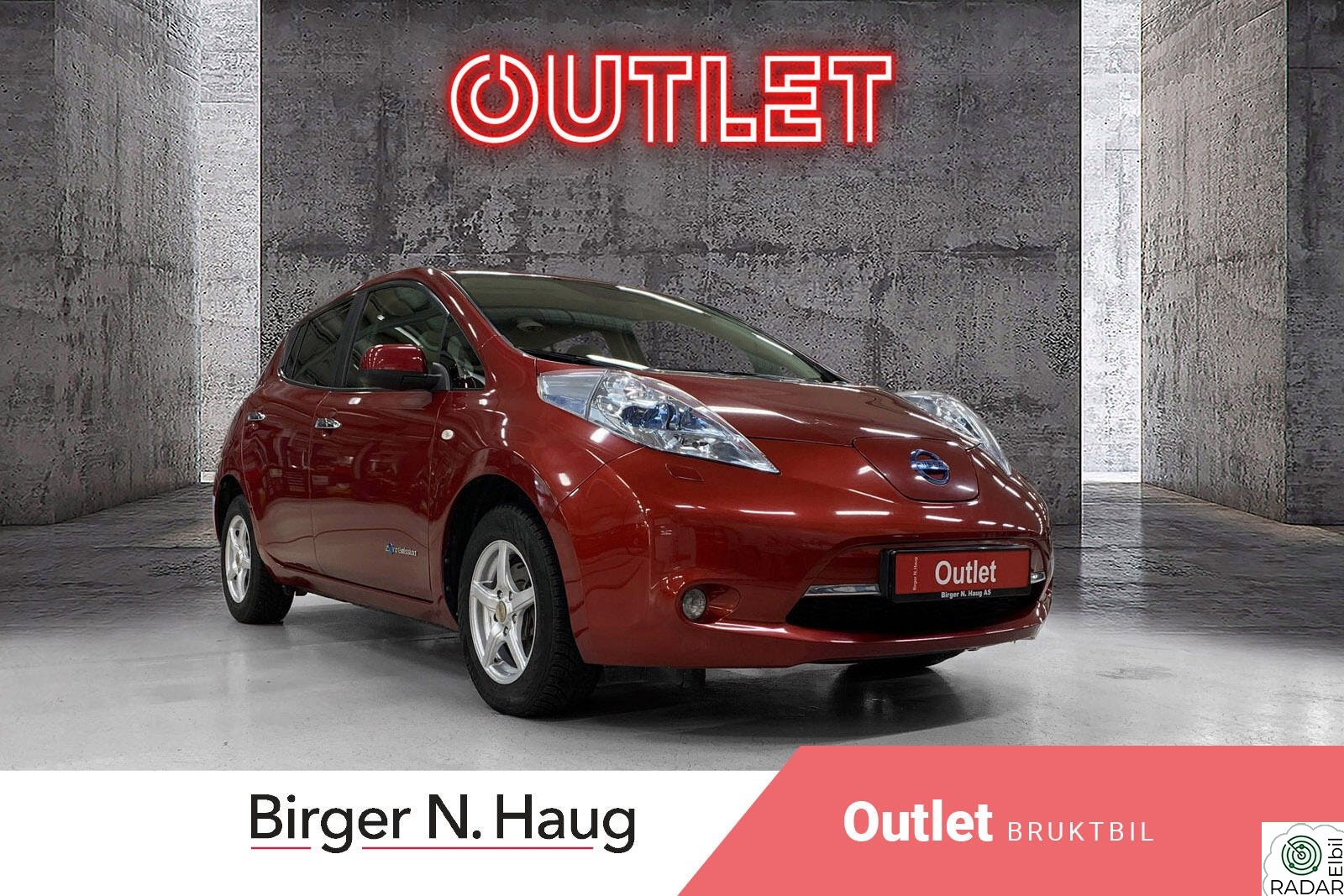 NISSAN LEAF (basismodell) | NY EU- KONTROLL | 10 av 12 streker