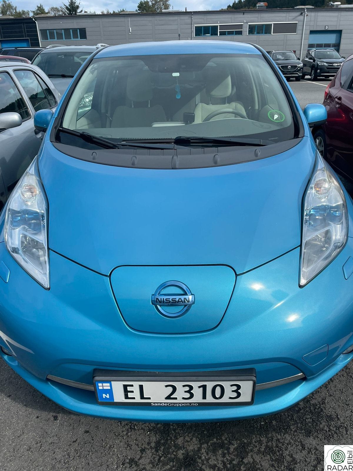 NISSAN LEAF Eu til April 2027-ca 100 km batteri kap-8 hjul-s hefte