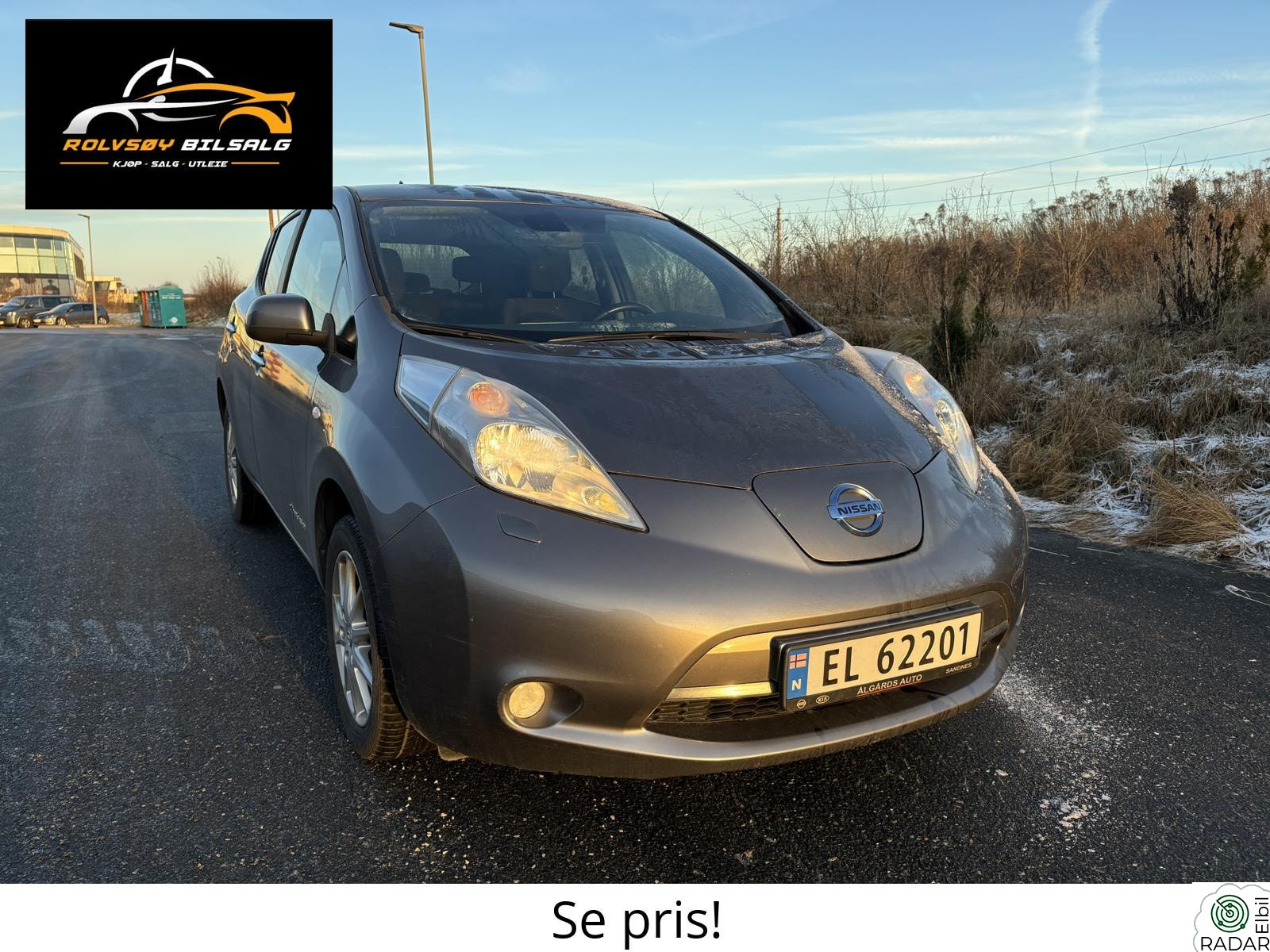 NISSAN LEAF 11 av 12 batteristreker / Kamera / rattvarmer