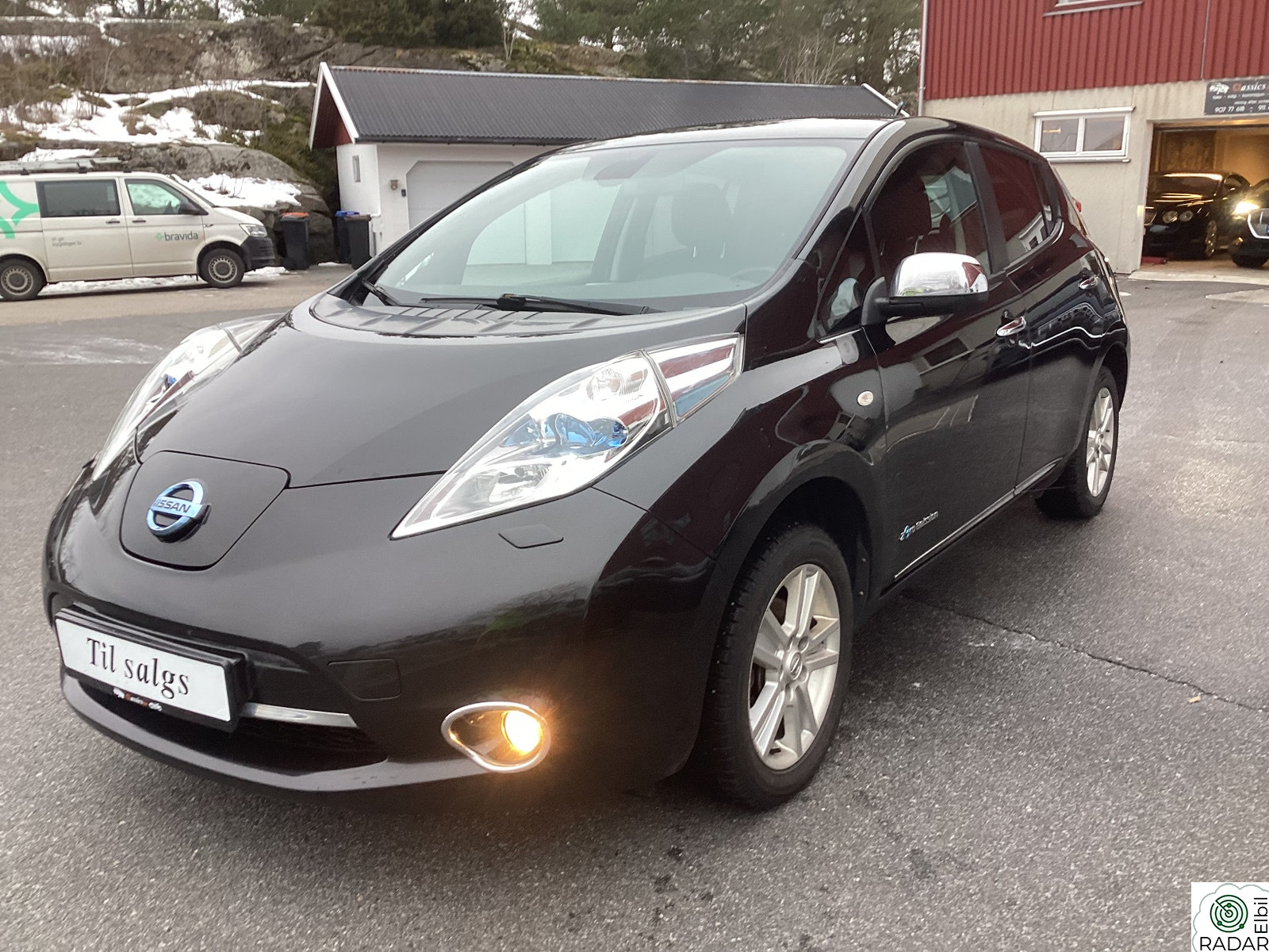 NISSAN LEAF Tekna Innbytte mulig Skinn basskasse ++
