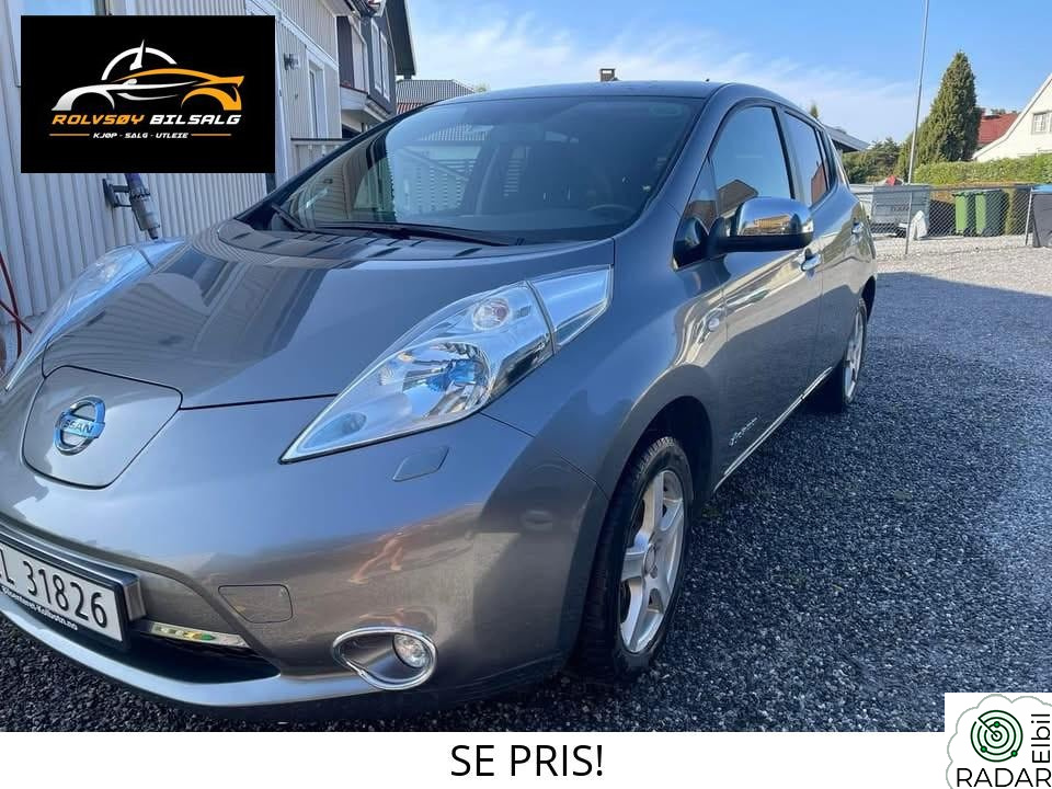 NISSAN LEAF 11 AV 12 STREKER // LAV KM // NY EU GODKJENT SE PRIS