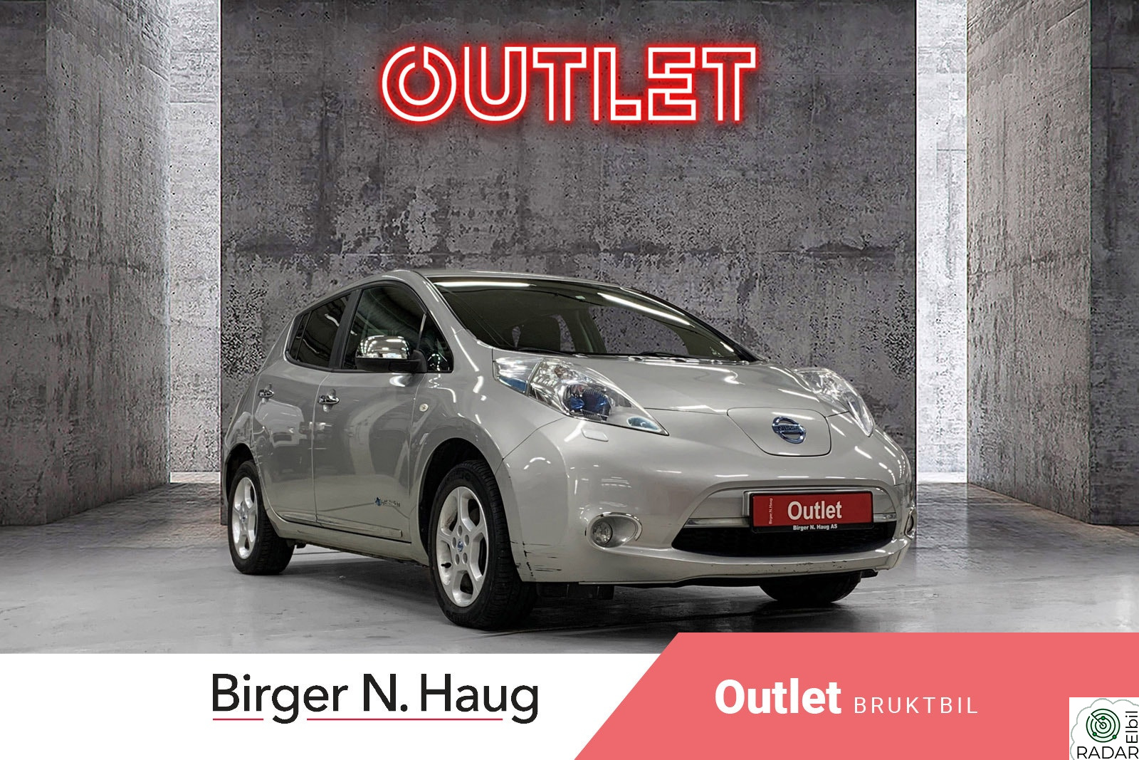 NISSAN LEAF Acenta /Outlet/Ryggekamera/Rattvarme/Forvarming/