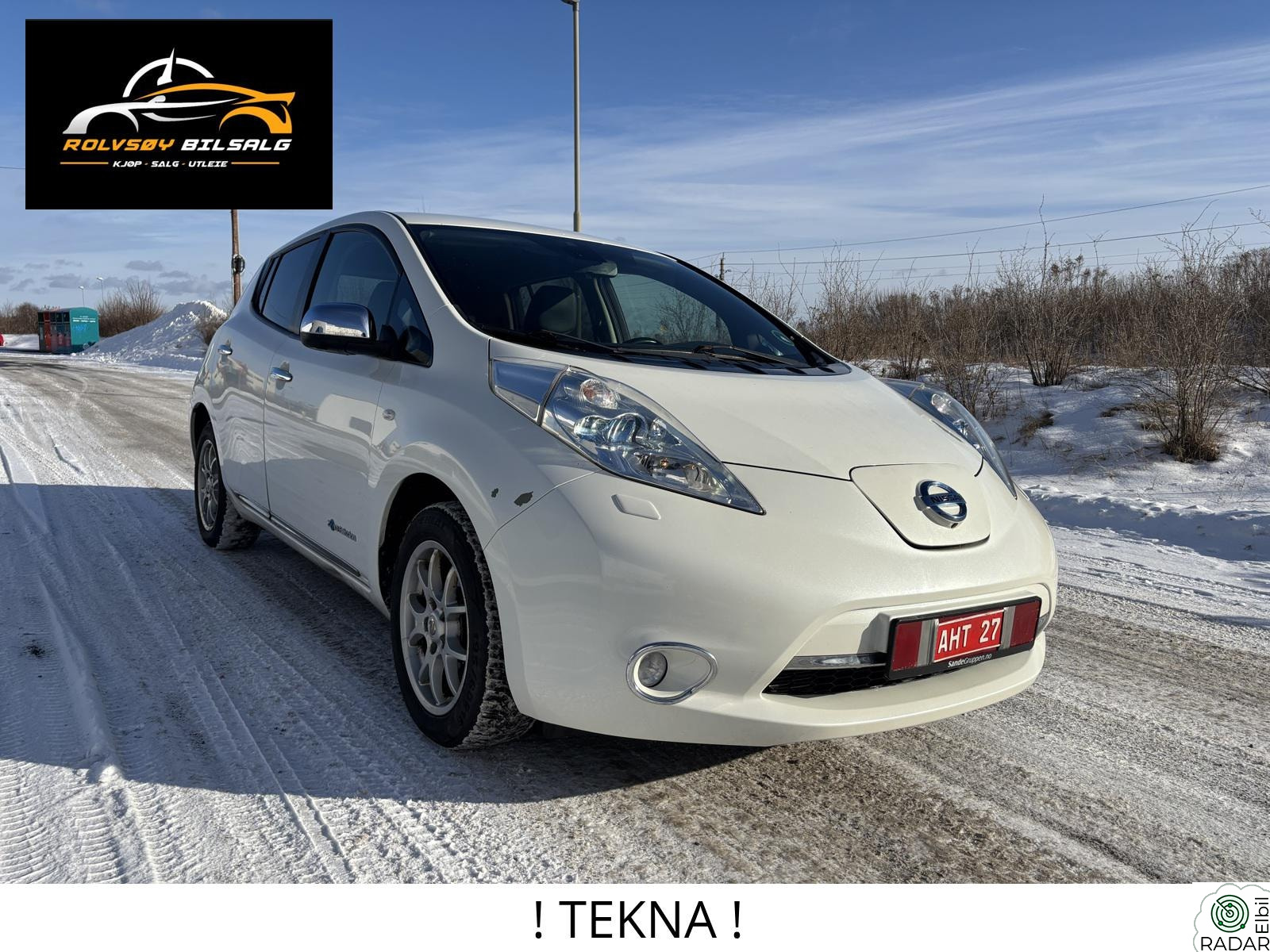 NISSAN LEAF Tekna // Eu Godkjent // 360*Kamera // Boose anlegg