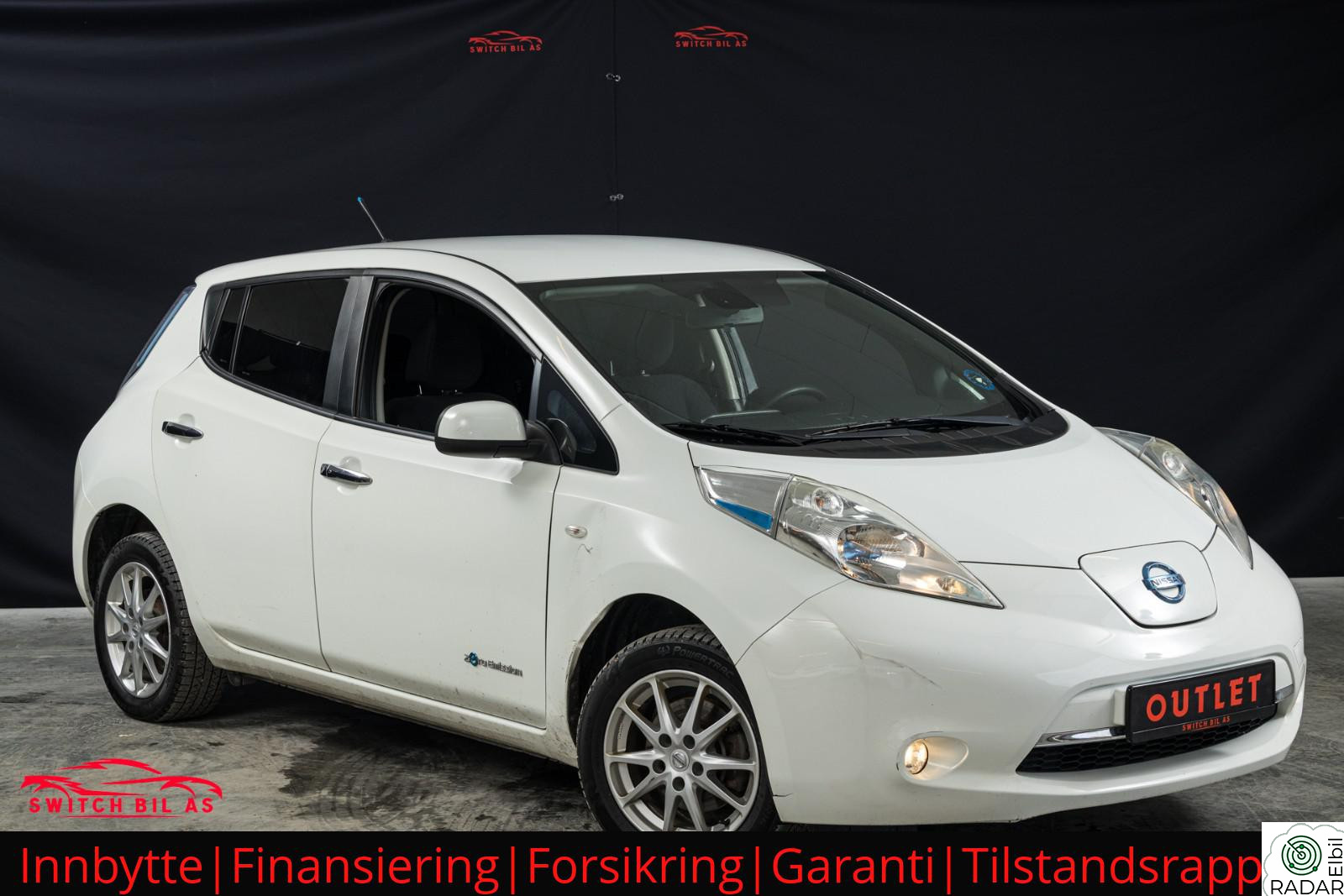 NISSAN LEAF 109HK/Outlet/Cruise/Navi/BT/Multiratt/Keyless++