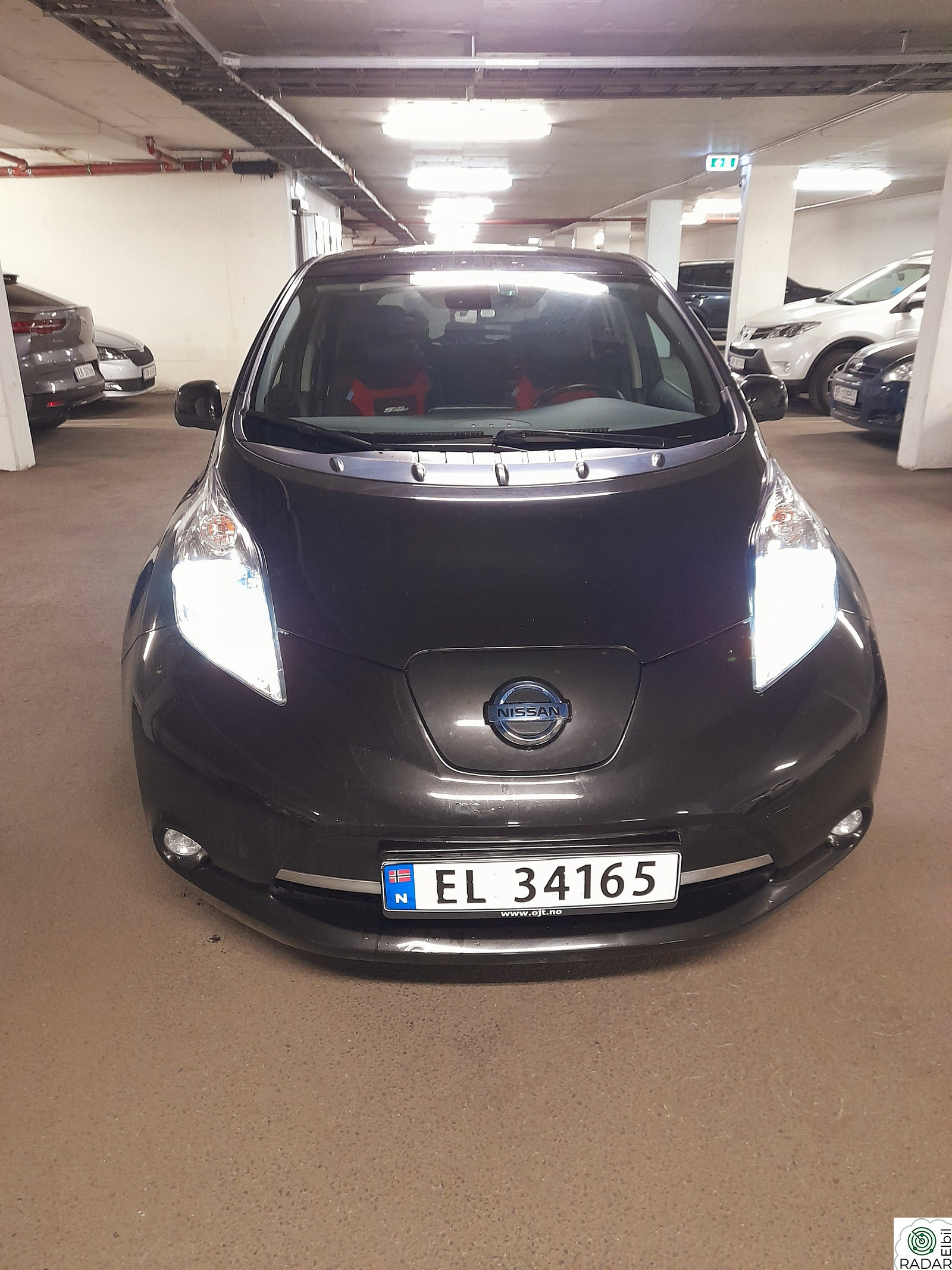 NISSAN LEAF Nissan leaf TEKNA, Toppmodell, Varmepakke,Skinn,Navi,C