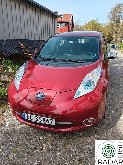 NISSAN LEAF 11/12 str. | Nye v.dekk | R.kam | Isofix