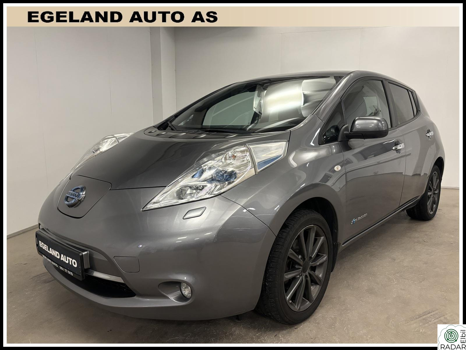 NISSAN LEAF Tekna Skinn, 360-kamera, Bose, Varme i ratt ++