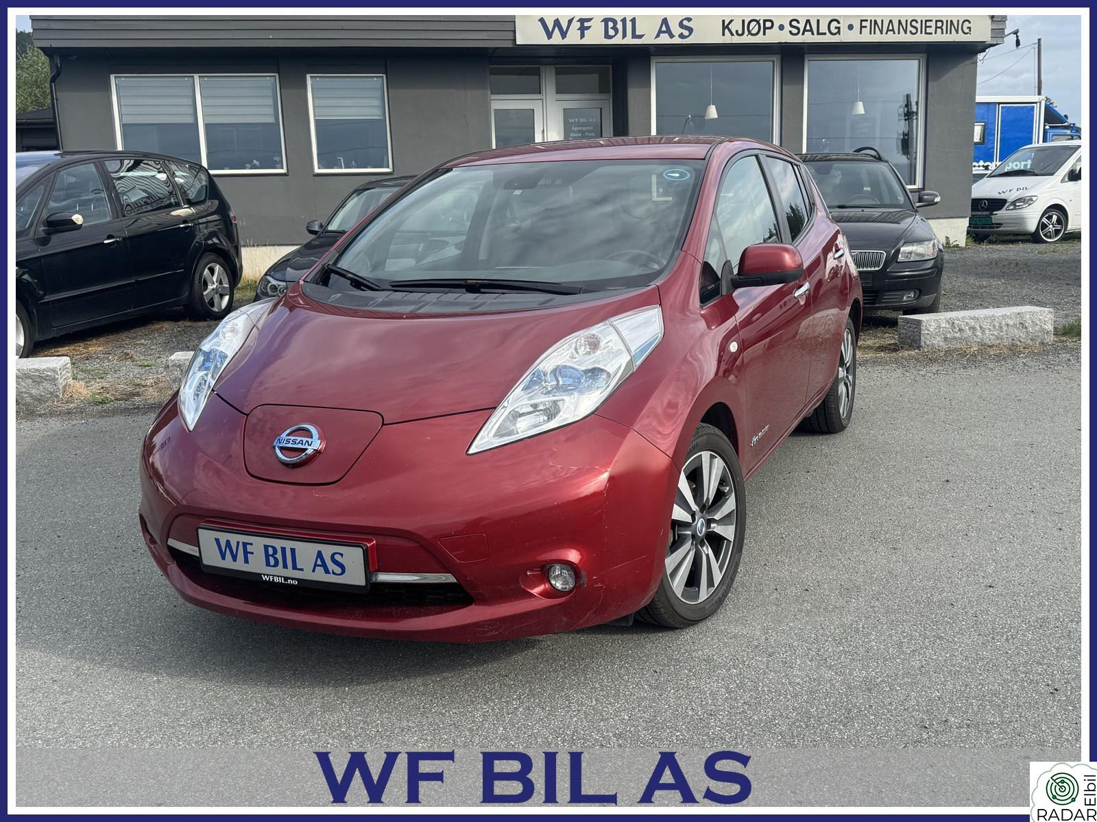 NISSAN LEAF RESERVERT.....TEKNA ER TOPPUTG MED REKKEVIDDE