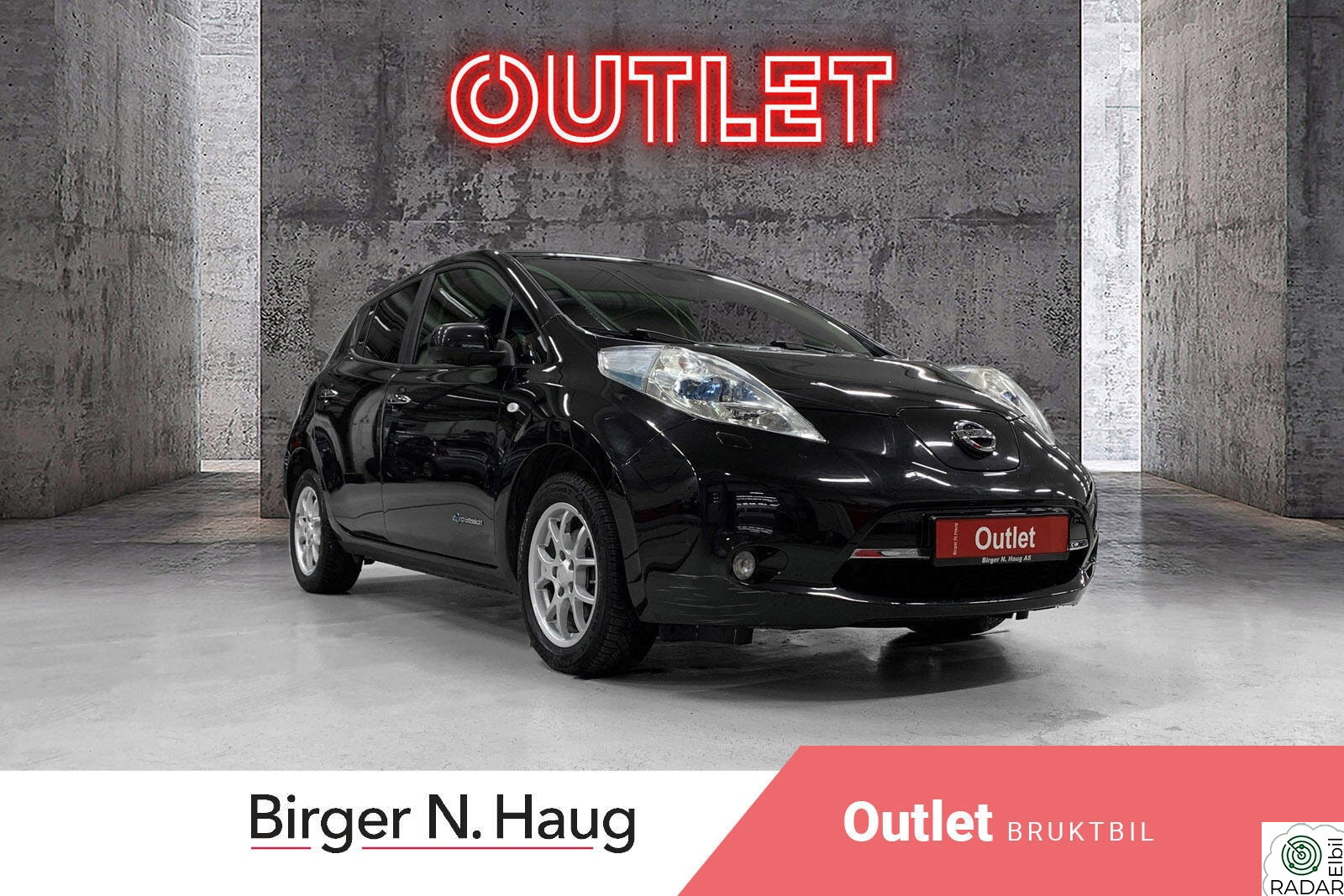 NISSAN LEAF Tekna OUTLET/NORSK/VARMEPUMPE/SKINN/360CAM/CRUSE+++