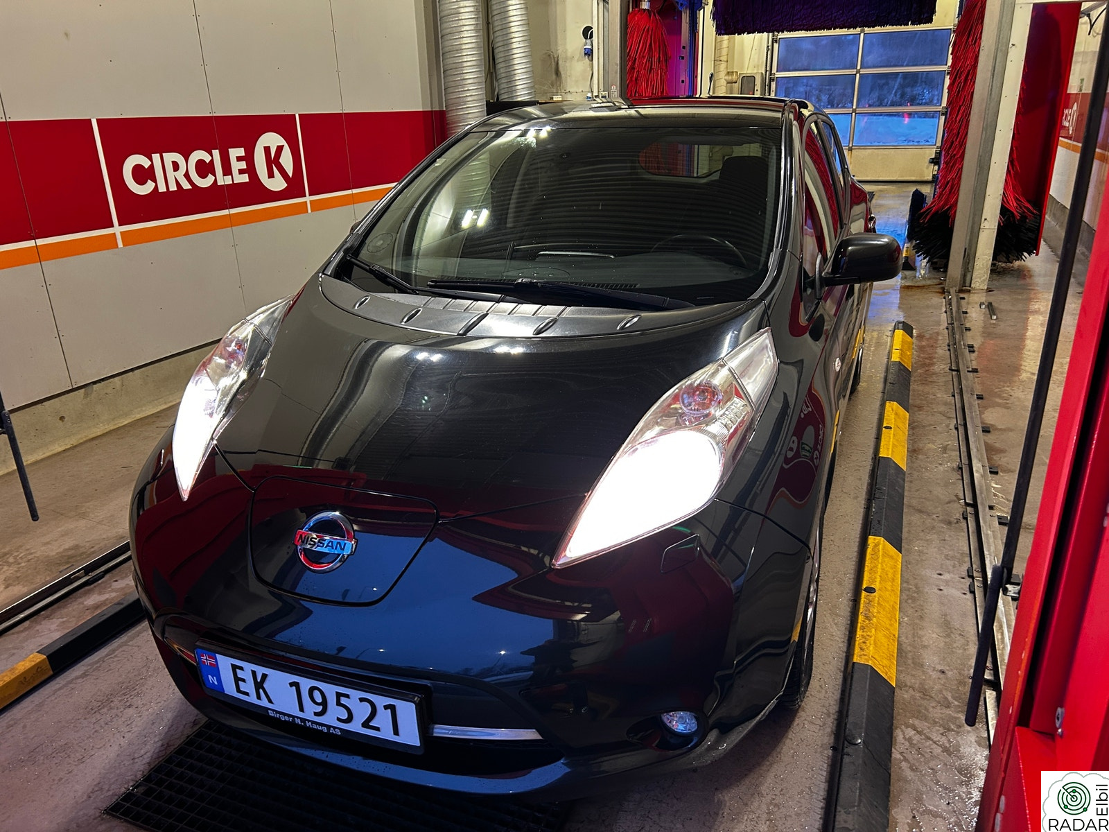 NISSAN LEAF 11/12 STREKER KAMERA/EU10.27/DAB+/VARME I RATT/BT