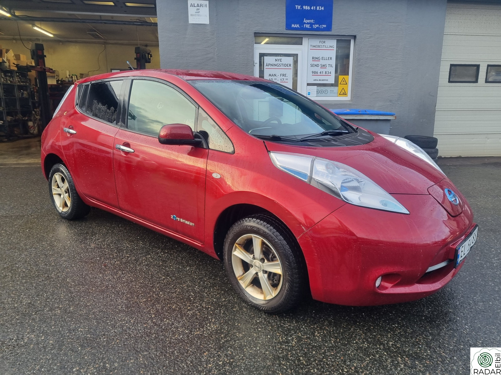NISSAN LEAF Eu til Okt 2026-127 km kjørelengde-8 hjul.