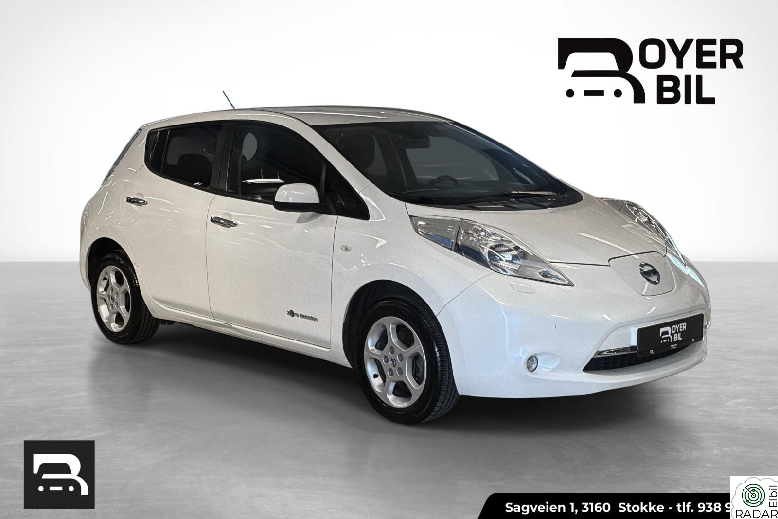 NISSAN LEAF 150KM 11/12 Batteristreker Nye s+v Hjul CC Varme i ratt