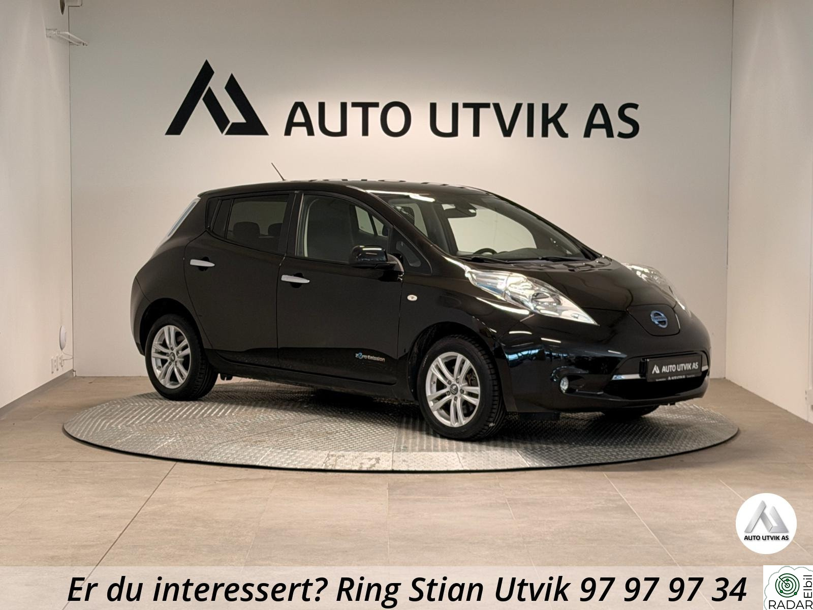 NISSAN LEAF 24kWh/NY SERVICE/R.KAMERA/NAVI/DAB/RATTVARME/SETEVARME