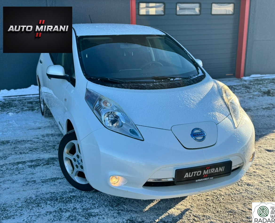 NISSAN LEAF EL!! 1 EIER!! SKINN!! NAVI!! EU 2027!! SE PRIS!!