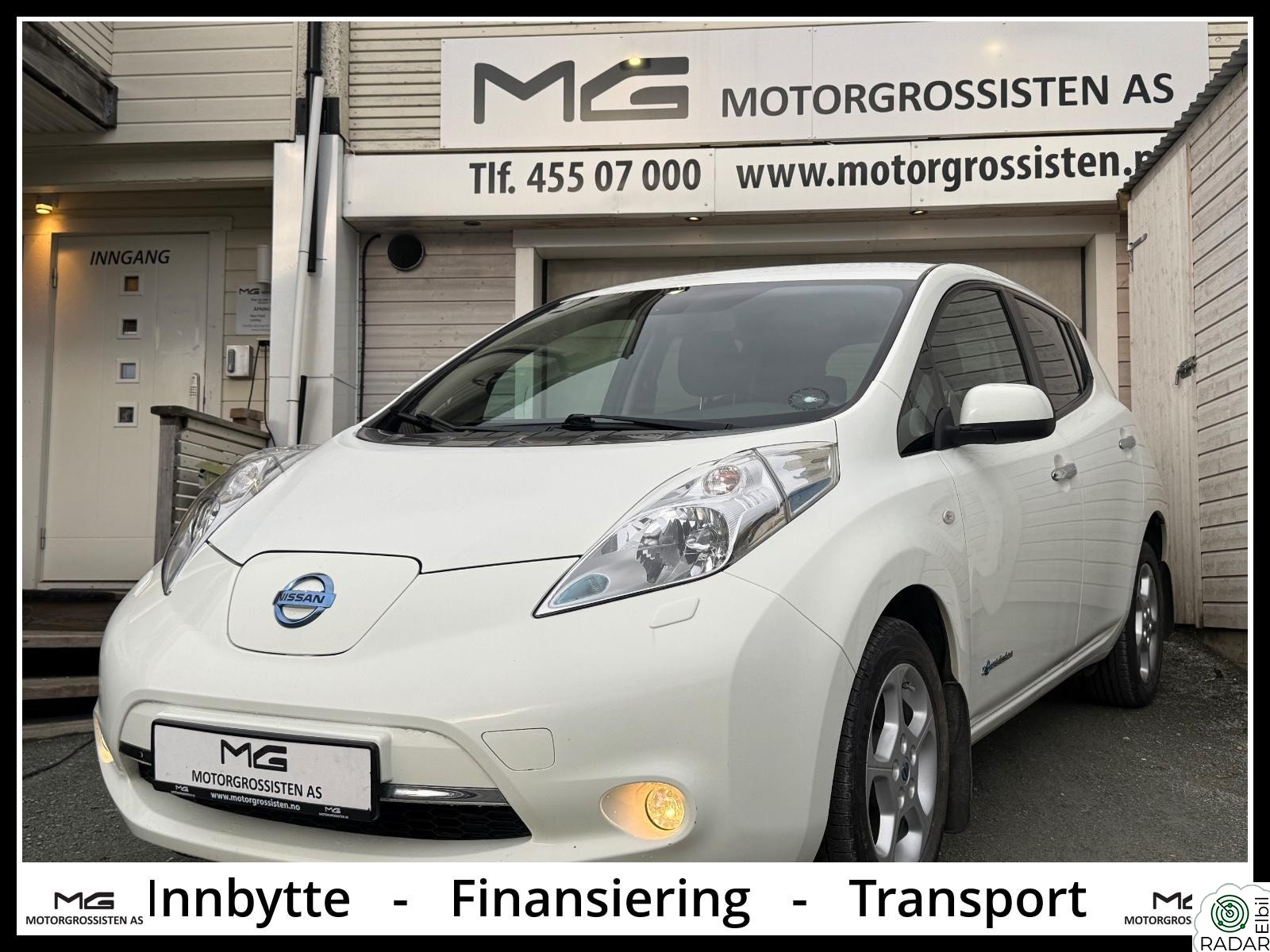 NISSAN LEAF 25 KWH  -Ny service- Ny EU godkjenning-