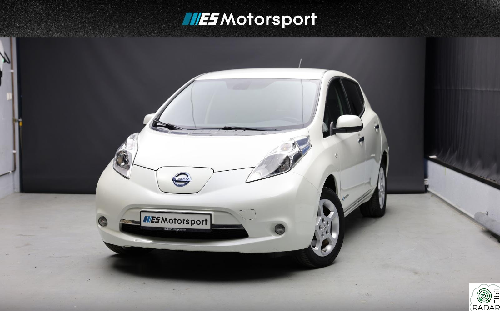 NISSAN LEAF 24kwh//CC//R.Kam//Lav km//12/12 strek//EU27