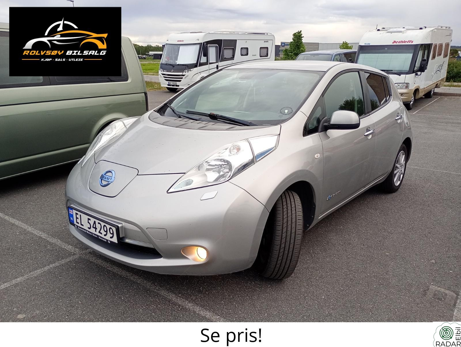 NISSAN LEAF 10 / 12 streker /// S+V Dekk /// eu godkjent