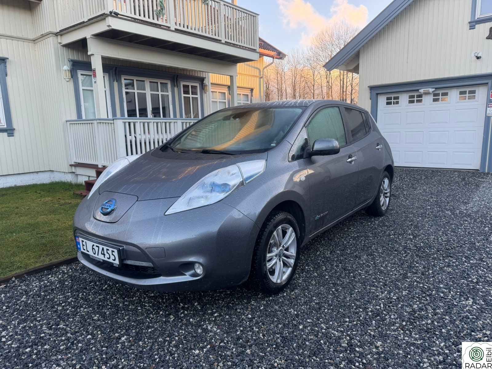 NISSAN LEAF |EU ok | 360g kamera | Lav km | BT + AUX | Skinnseter |