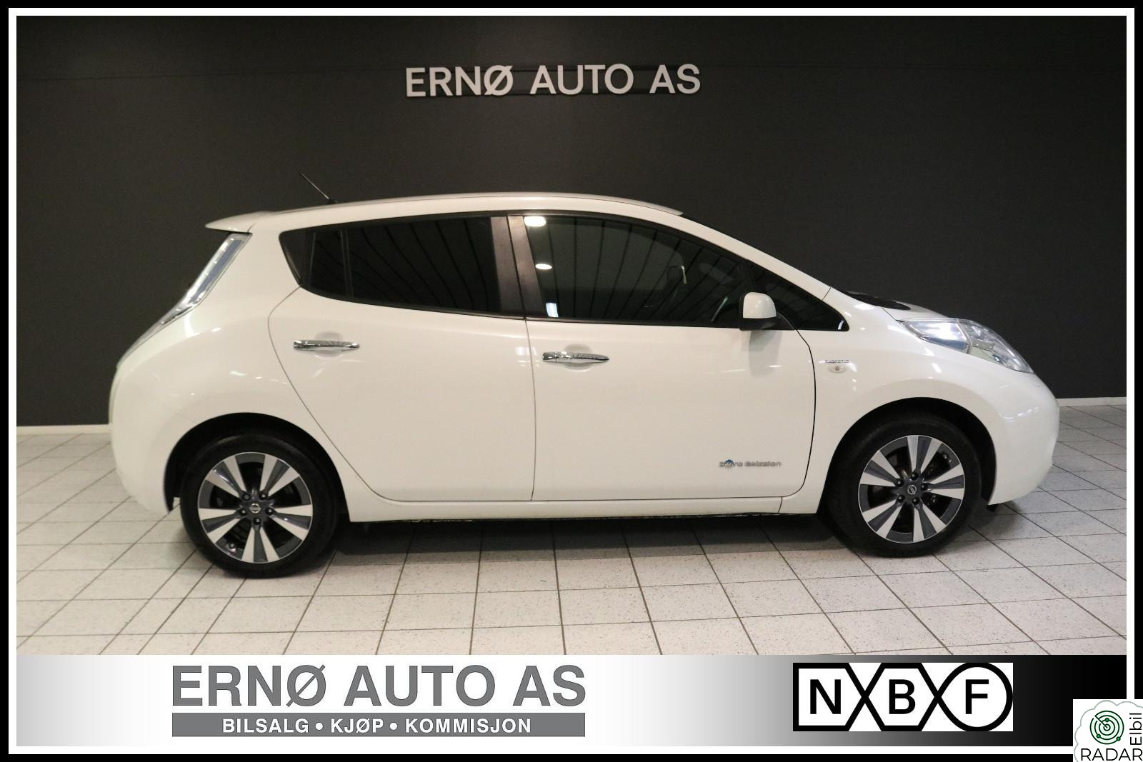 NISSAN LEAF NORDIC EDITION / 360 KAMERA / NORSK / HEL OG PEN BIL