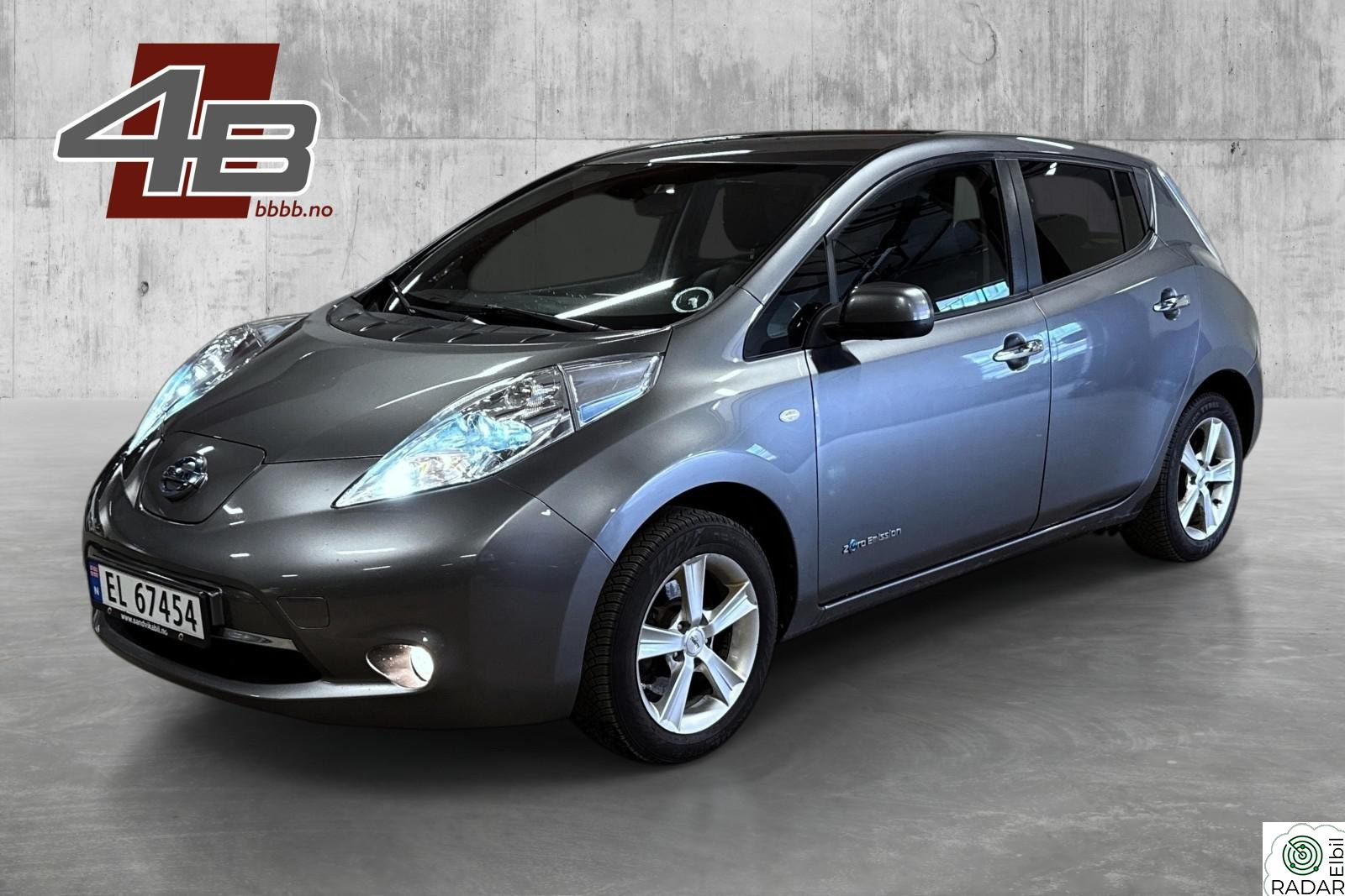 NISSAN LEAF 109HK.Tekna.Skinn.10 streker.1-eiers!Outlet.Se her!