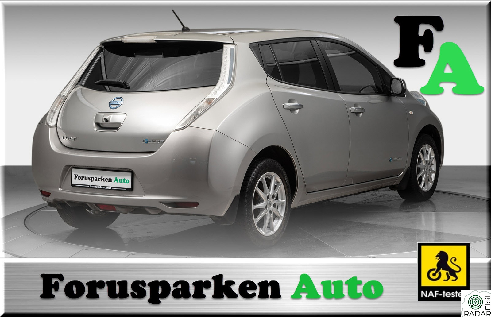 NISSAN LEAF Acenta. Norsk bil / LAV km / EU til 2028,