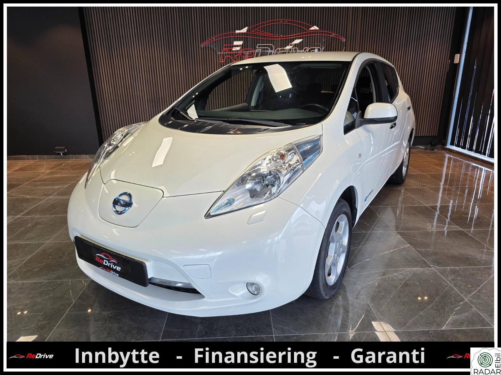 NISSAN LEAF ELEKTRISK-NAVI-LAV KM-RYGGEKAMERA-KEYLESS-CRUISE