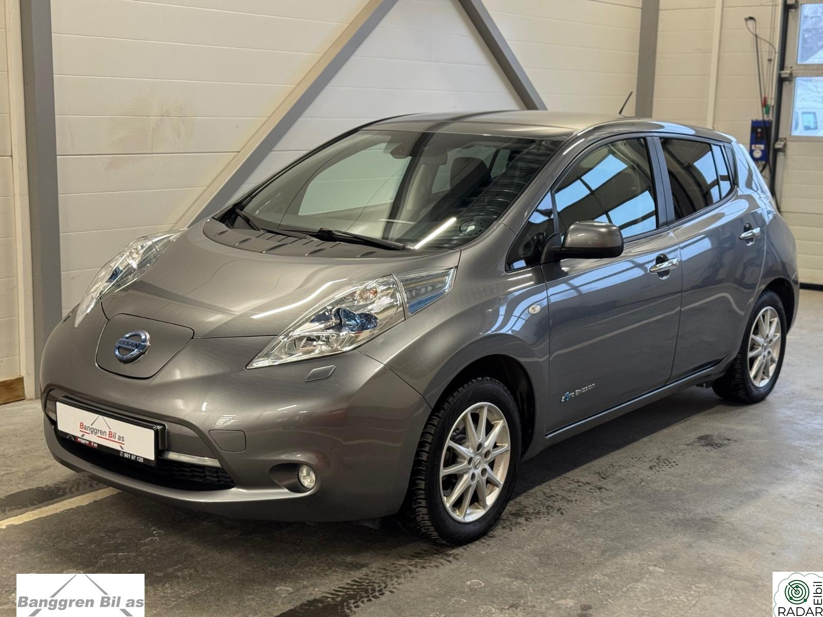 NISSAN LEAF Toppmodell Skinn Navi Oppv Ratt