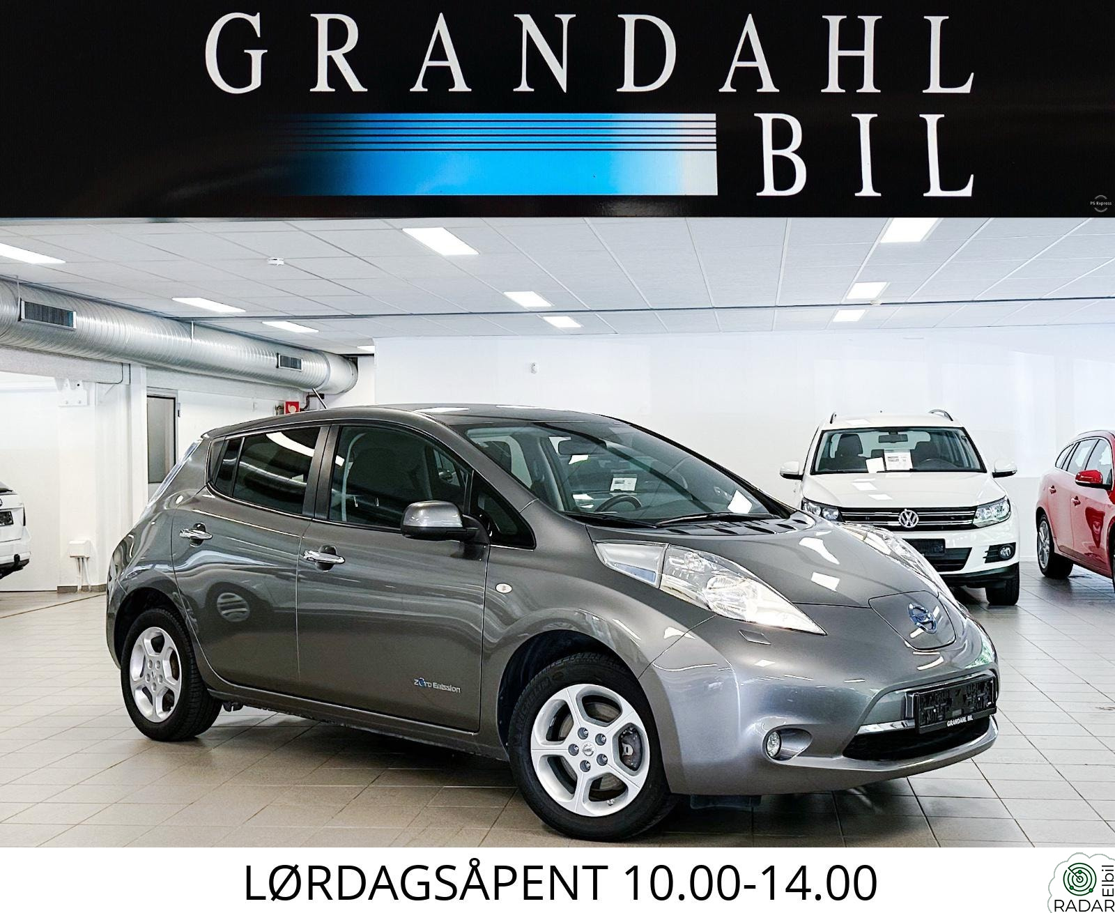 NISSAN LEAF 12 STREKER CRUISE NAVI DAB KAMERA VARMESETERx4  LAV KM!