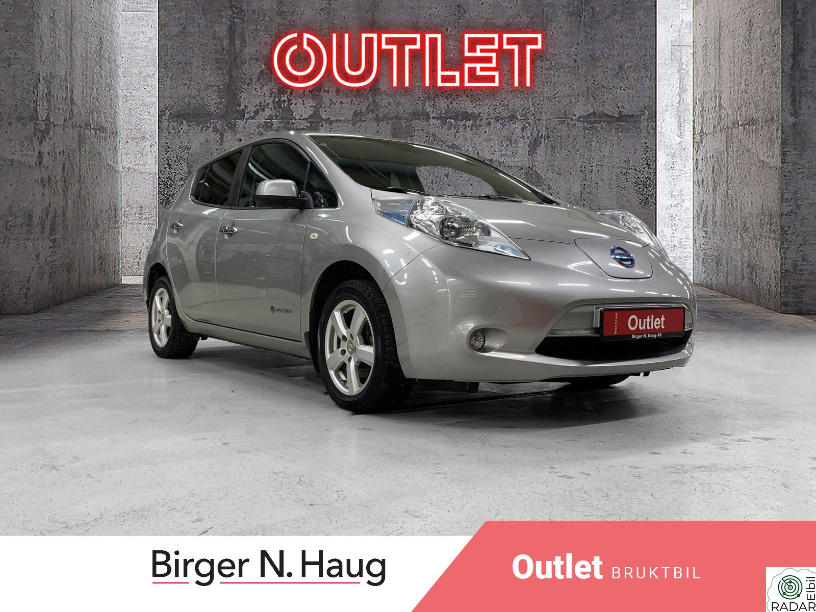 NISSAN Leaf Acenta 24kWh /OUTLET/11 av 12 streker/EU 2028/Ryggekam
