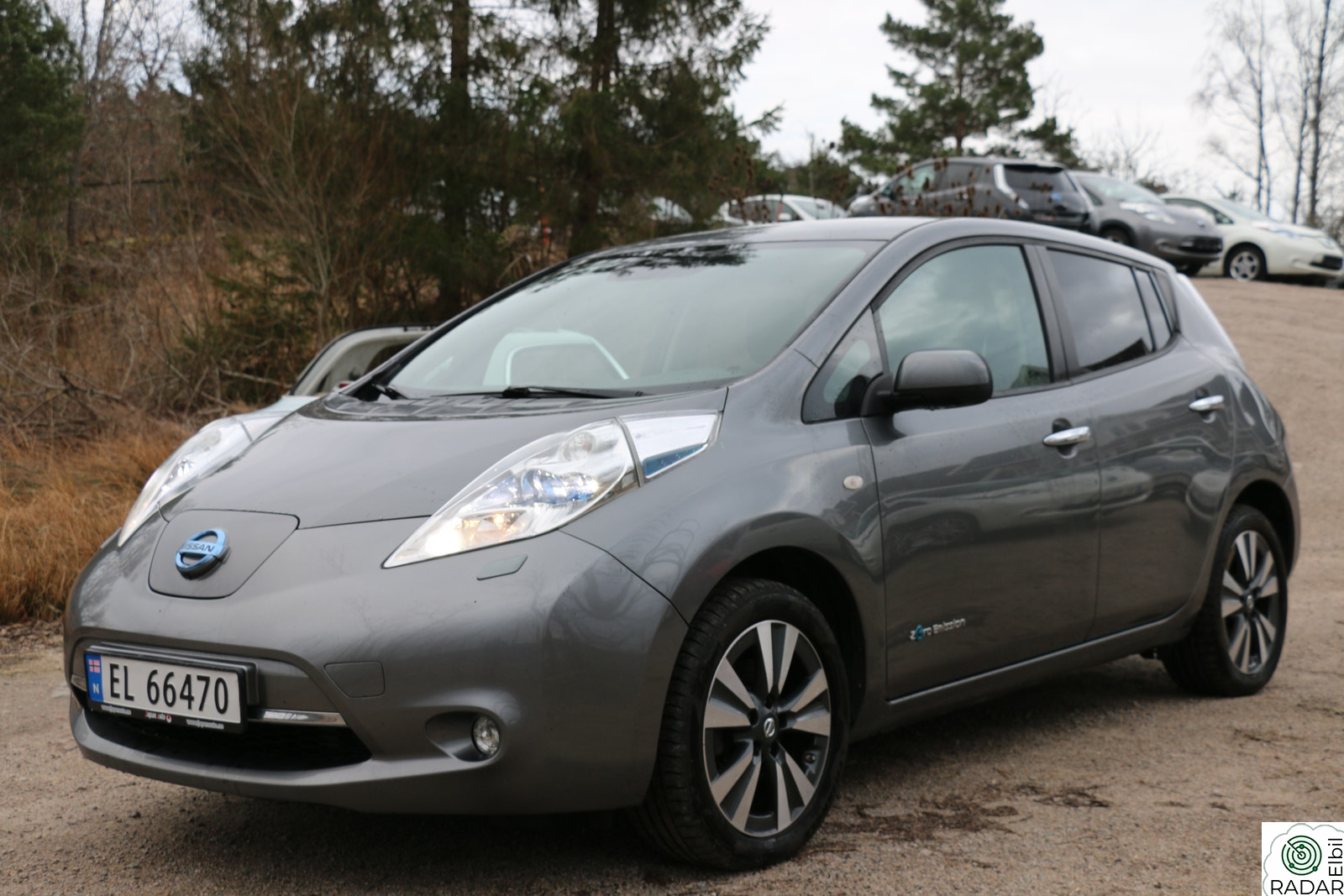 NISSAN LEAF GARANTI - 2.gen - Tekna - Vinterpakke-Varmepumpe-DAB