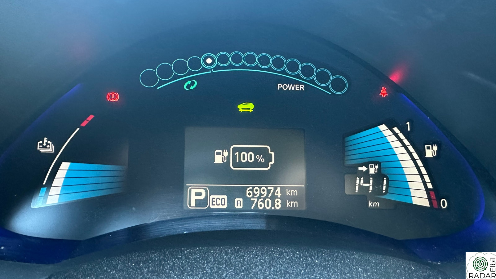 NISSAN LEAF Tekna, batteri 11/12