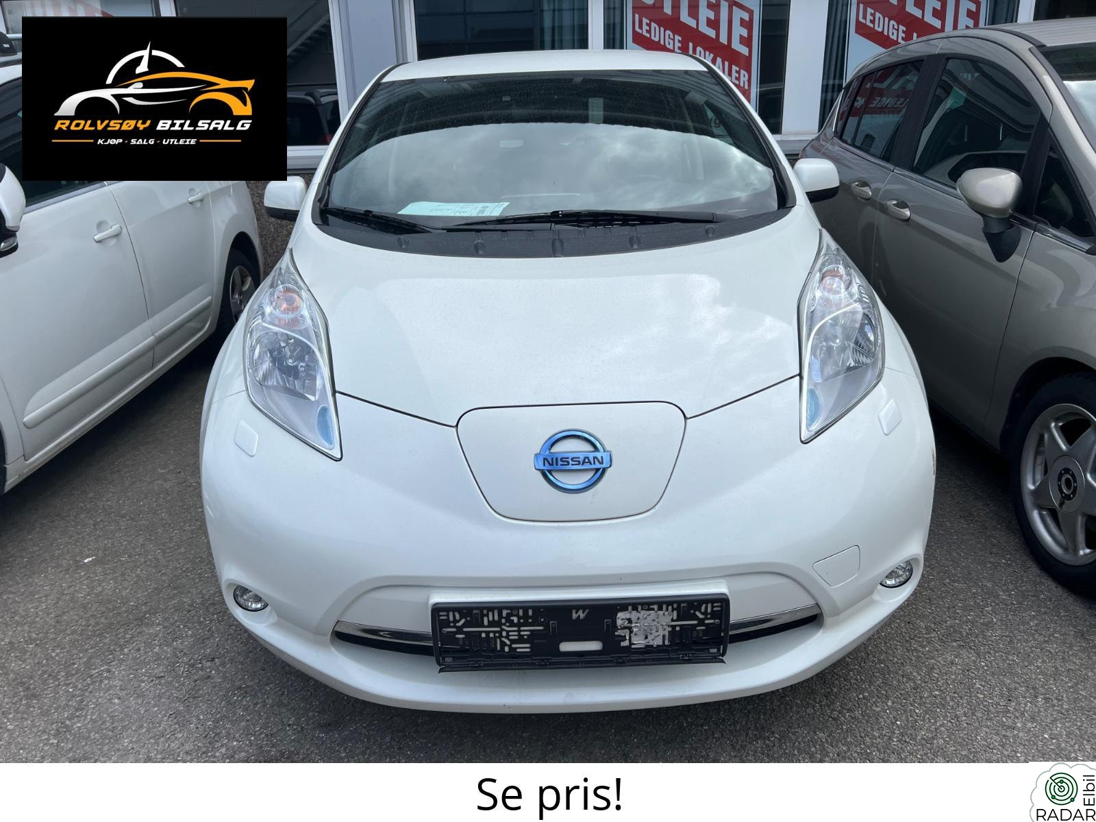 NISSAN LEAF 30kWh 30kW// LAV KM // EU GODKJENT // SOMMER + VINTER DEKK