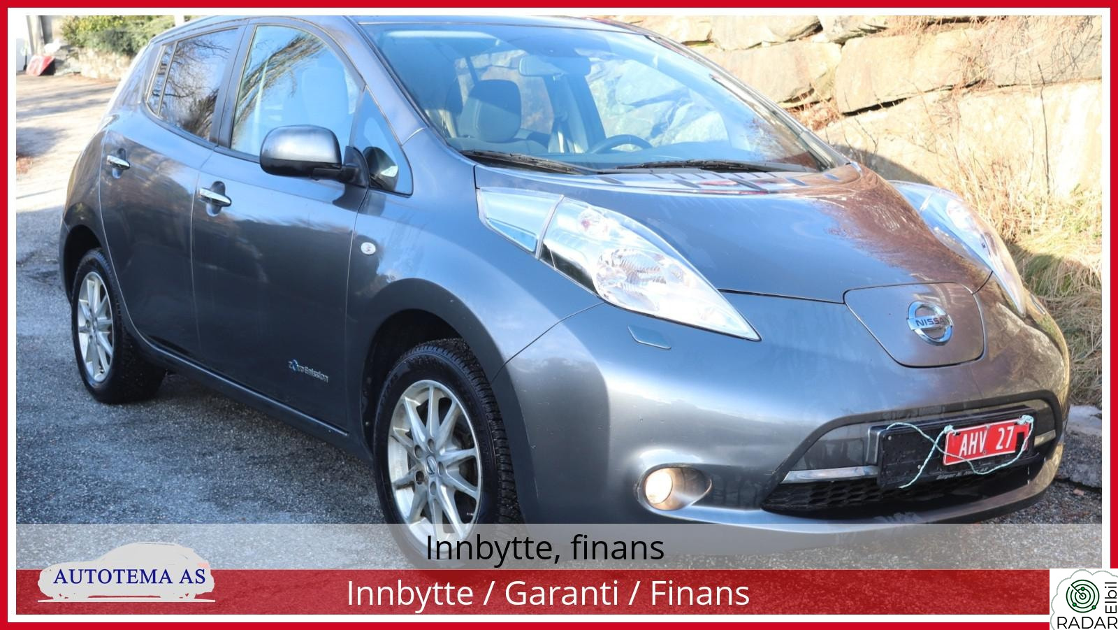 NISSAN Leaf 30kWh 30kWh Kamera, DAB+, CD, handsfree, streaming