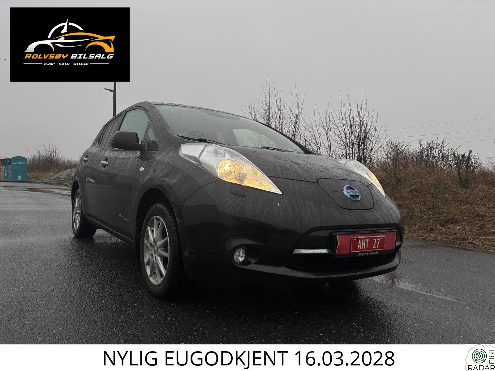 NISSAN LEAF 30kWh Ny eugodkjenning // Isofix // kamera /Rattvarme// 30KWH