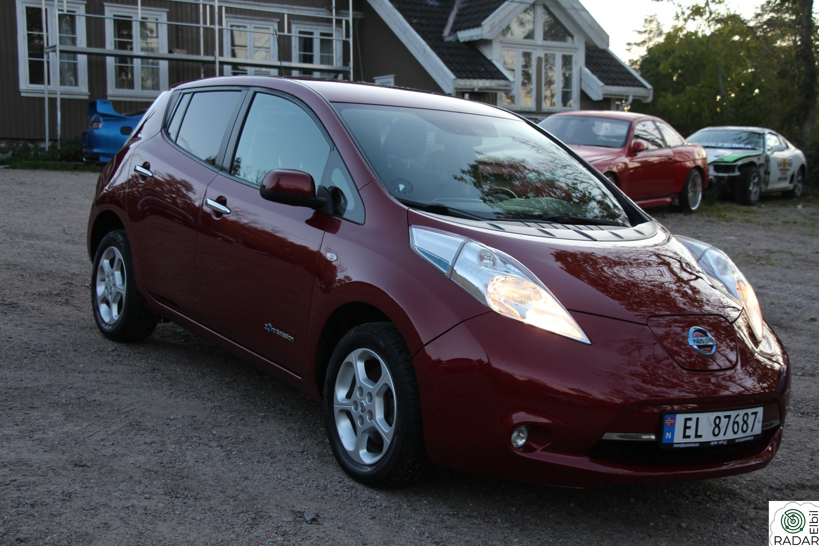 NISSAN LEAF 24kWh GARANTI - Norsk - Vinterpk, varmepumpe Acenta 24kWh