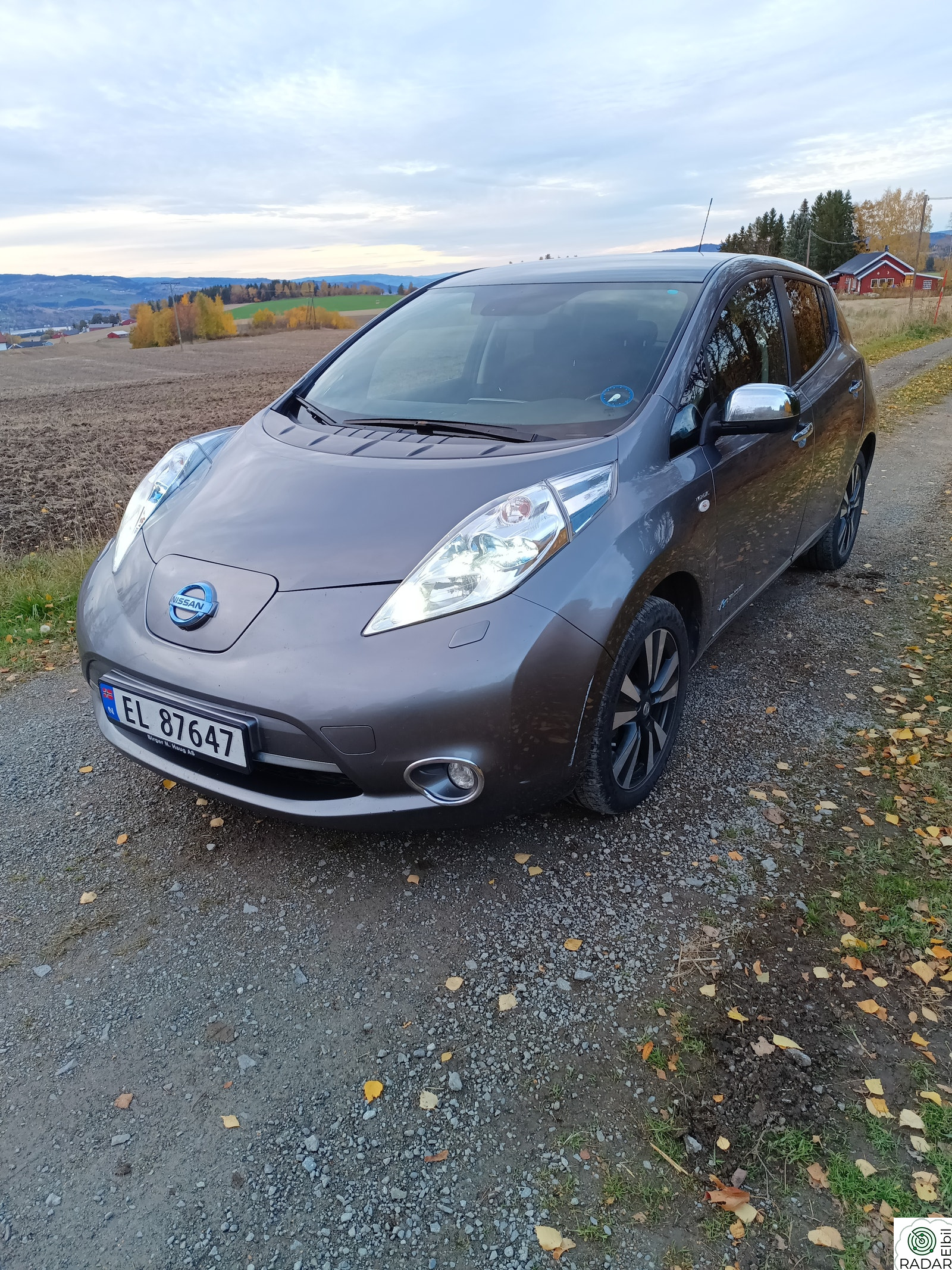 NISSAN LEAF 30kWh Nordic 24kWh nyere batteri 11/12